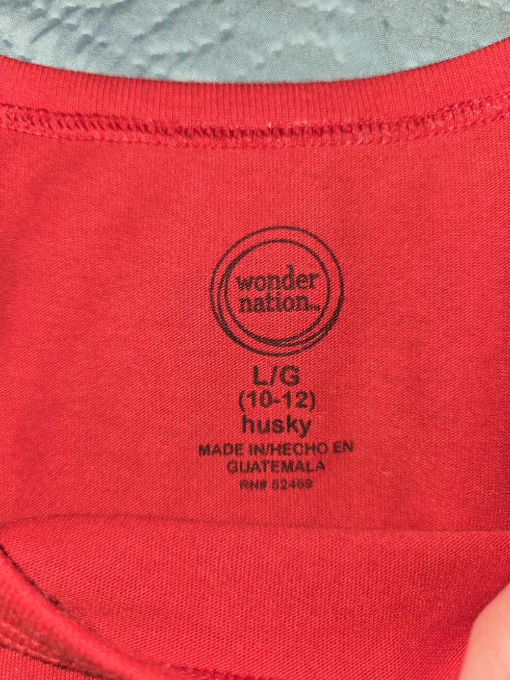 wonder nation Long-Sleeve Tees in Red & White - 2-Pack